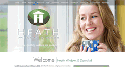 Desktop Screenshot of heathwindowsltd.co.uk